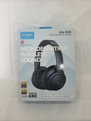    Soundcore Life Q35 Wireless Over Ear Headphone Noise Cancelling 40H (Black)