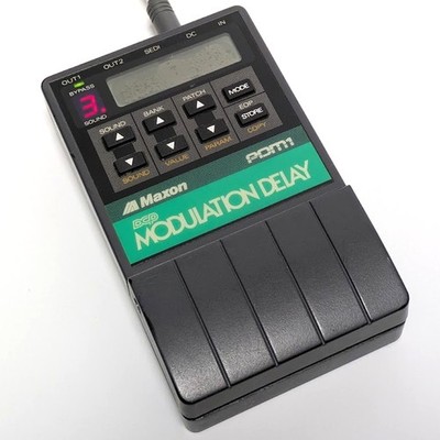 Maxon Pdm1 Modulation Delay Guitar Effector Dcp Digital Compact No.y351