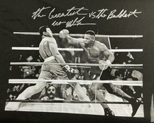 Boxing The Greatest Vs The Baddest Shirt Muhammad Ali Mike Tyson Shirt 2XL