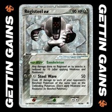 Registeel ex - 99/101 - Holo Rare - Hidden Legends - Pokemon Card - HP on eBay