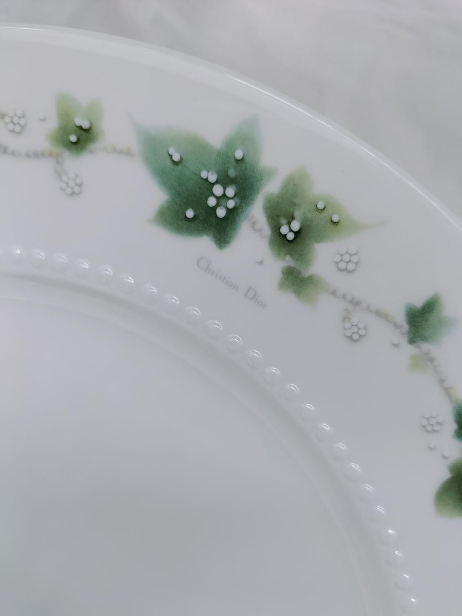 Christian Dior 1 large plate and 5 small plates | eBay