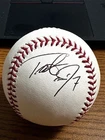 TROT NIXON SIGNED AUTOGRAPHED OML BASEBALL!  Red Sox, Indians, Mets!
