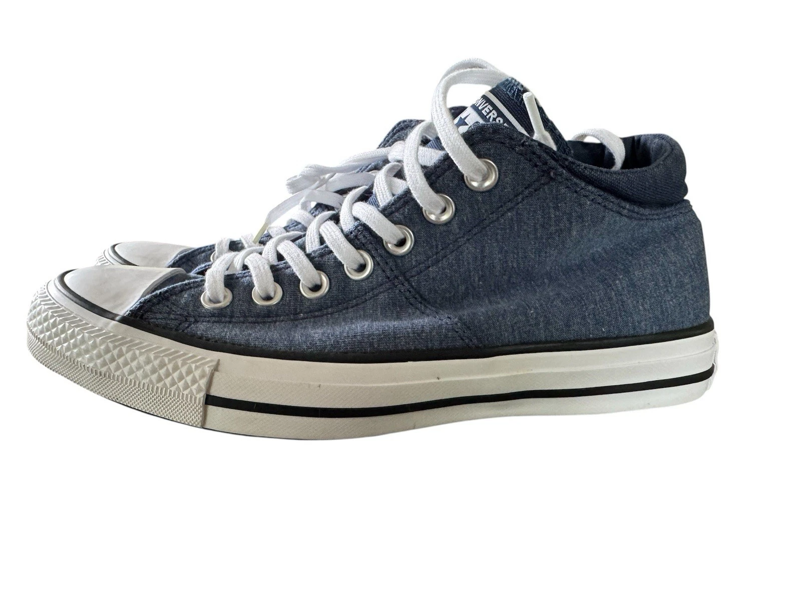 Converse Chuck Taylor All Star Mid Top 563448F blu denim rosa stella donna taglia 8