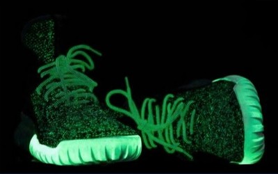 Adidas Tubular x ASW #Glow In The Dark Men's Size 9 Limited Edition 