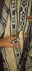 Tribal native Coat with Hood. Huge Pockets. So many details Sz. M/L — photo 5