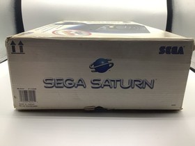 Sega Saturn Console CIB Virtua Fighter Bundle w/Box Tested Promo Poster