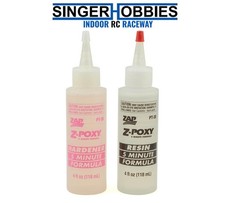 ZAP PAAPT38 Pacer Technology Zap Z-Poxy 5 Minute 2-Part Epoxy 8oz 
