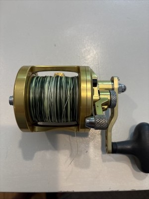 Avet MXL 5.8 Lever Drag Conventional Reel - Gold  - Right Handed Excellent Shape