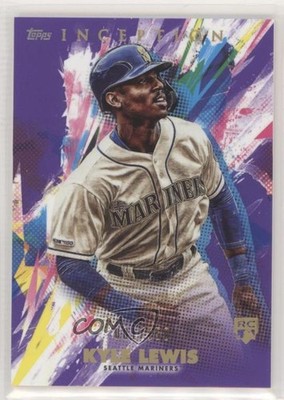 2020 Topps Inception Purple 81/150 Kyle Lewis #92 Rookie RC 05kx