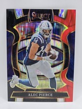 Alec Pierce Colts 2025 Select ⬛️🟥 Black & Red Shock Prizm #32