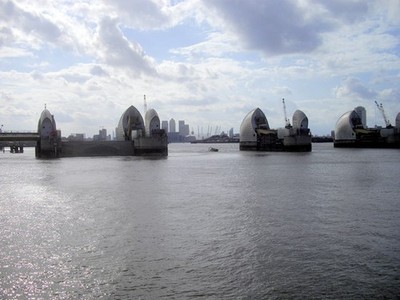 Photo A3 The Thames Flood Barrier Woolwich  c2011
