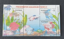 PHILIPPINES 1993 AQUARIUM FISHES S/S  MNH