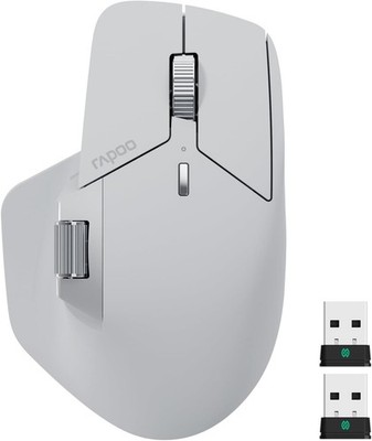 Rapoo MT760 PRO Kabellose Maus, NearLink + Bluetooth 5.0 Multi-Device, 12K DPI,