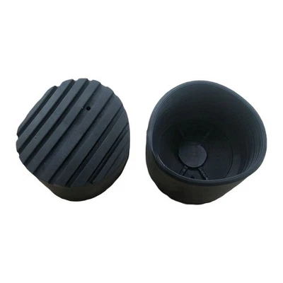 2 Stück 76 mm Gummi Leiterfüße Matten rutschfeste runde Pads für sichere Lei - Bild 1 von 4