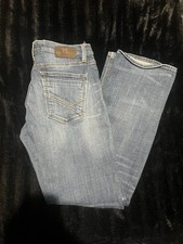 BKE Carter Bootleg Medium Wash Denim Jeans Western Cowboy Men's Size 34x32
