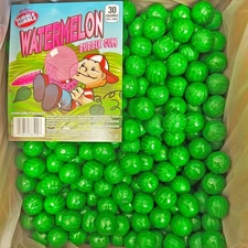 Dubble Bubble Watermelon 1 Inch Gumballs, Gumball Vending Machine Refills