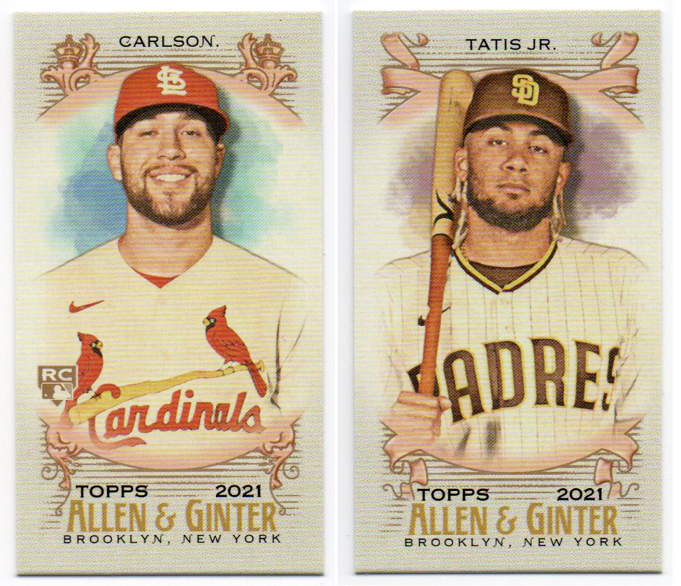 2021 Topps Allen and Ginter Mini EXT Short Print SP - Pick Any | eBay