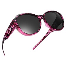 Oversized Fit Over Sunglasses Over Glasses for Women and Men with Polarized 1...