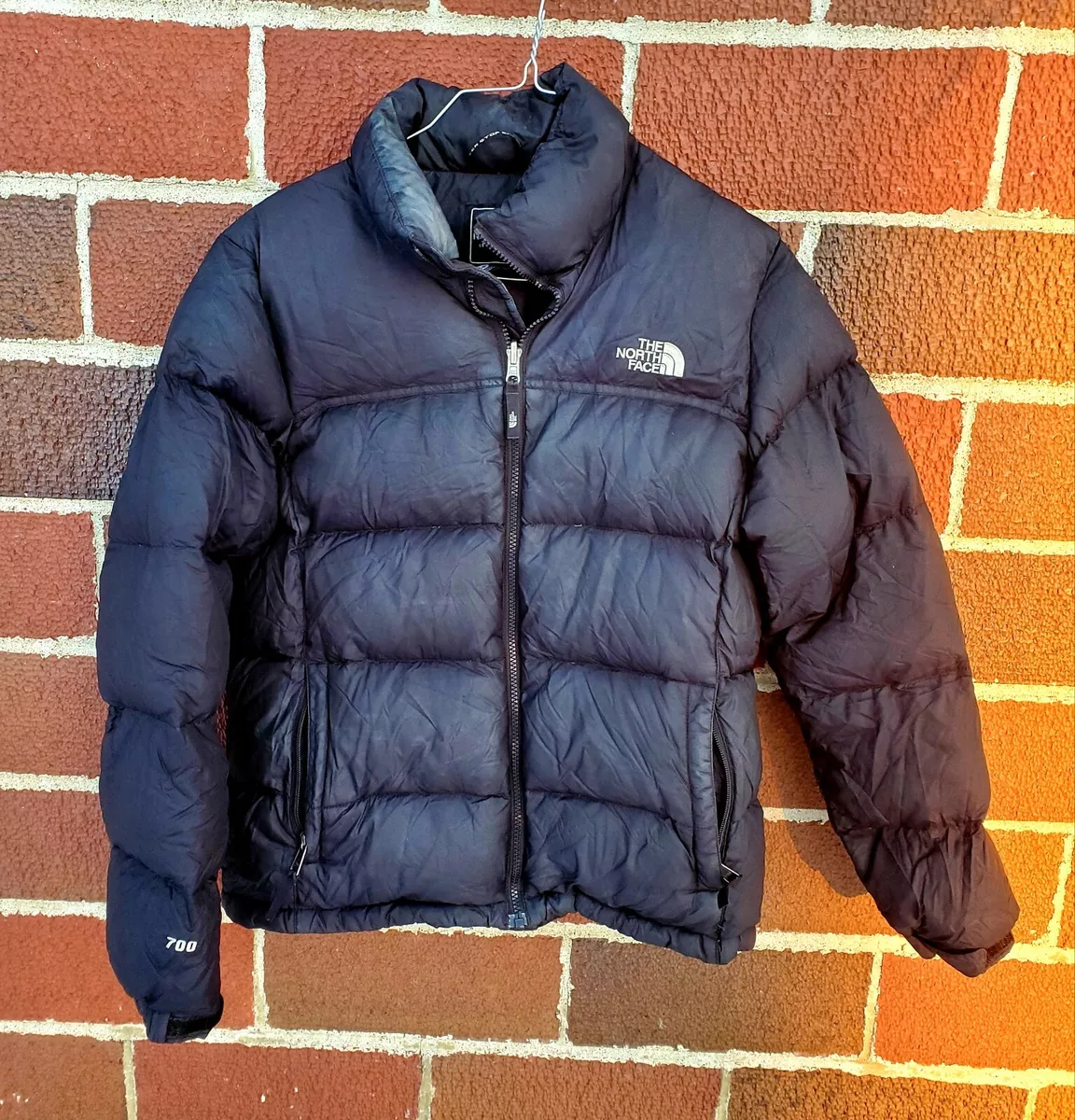 Authentic 90s Women’s North Face Black Puffer Jacket 700 Fill - Large