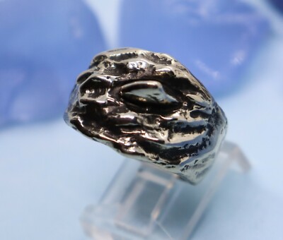 Kleiner Ring Haifischflosse Sterlingsilber