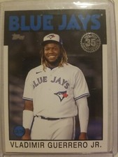2021 Topps Update Vladimir Guerrero Jr. 1986 35th Anniversary #86B-45 Blue Jays