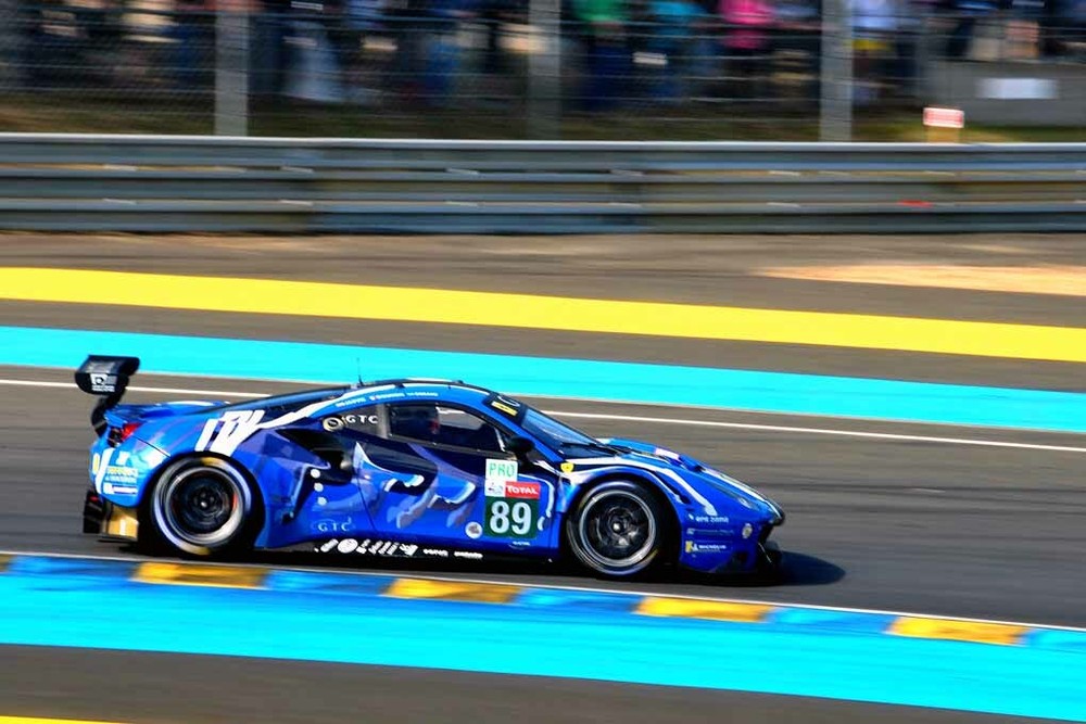 Ferrari 488 GTE EVO No89 2019 Le Mans motorsport photo print