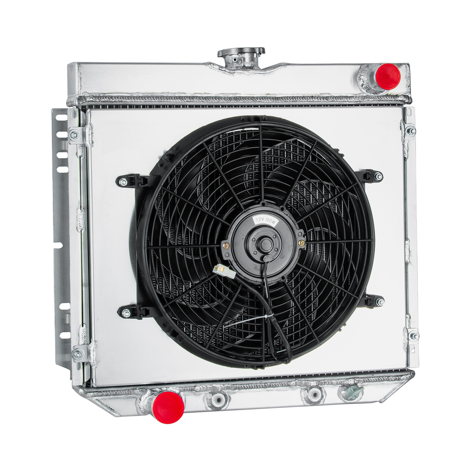 3 Row Radiator&Shroud&Fan For 63-1970 Ford Mustang Falcon Mercury Cougar Comet thumbnail 4