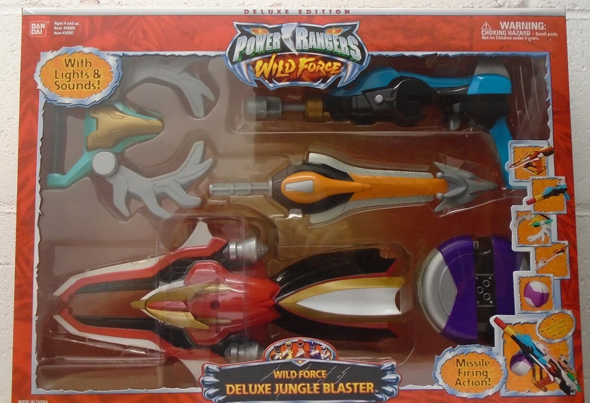 Power rangers wild sales force toys ebay