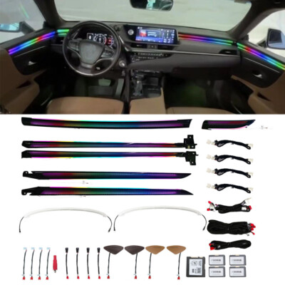 For 21-23 ES300h ES350 ES250 Gradient Active Ambient Lighting Atmosphere Light