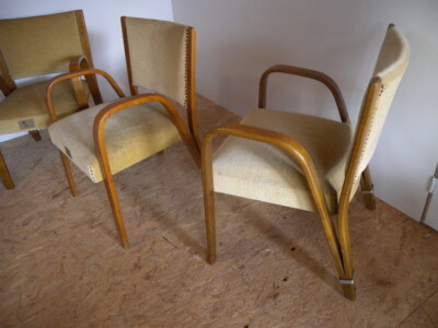 Armlehnstuhl Paris Hugues Steiner  ( 1 - 3 ) Art Deco Schreibtisch Stuhl Nr.282