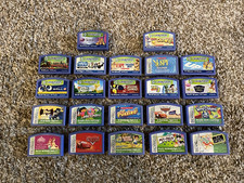 Lot Of 22 Leap Frog Leapster Game  Learning Cartridges Disney Batman Dinosaurs