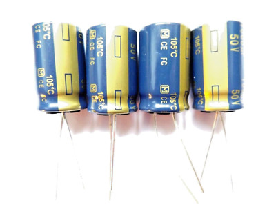 10-Pack Panasonic 1000uF 10V Low ESR Capacitors - Size 16mmx10mm, 105°C (EEUFC1A102) 3 thumbnail image