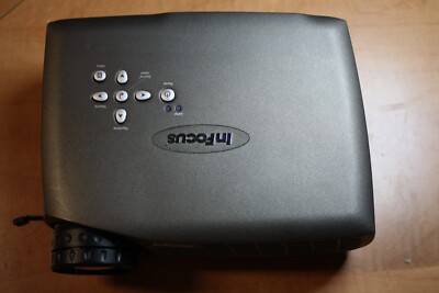 Infocus LP70 DLP Projector with video cable and power cord