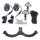 Complete LED Auxiliary Spot Fog Light Assembly Kit - Triumph Tiger 660 2022-2025
