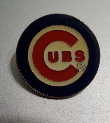 1985 Chicago Cubs Round Logo Lapel Pin MLB Vintage Baseball | eBay