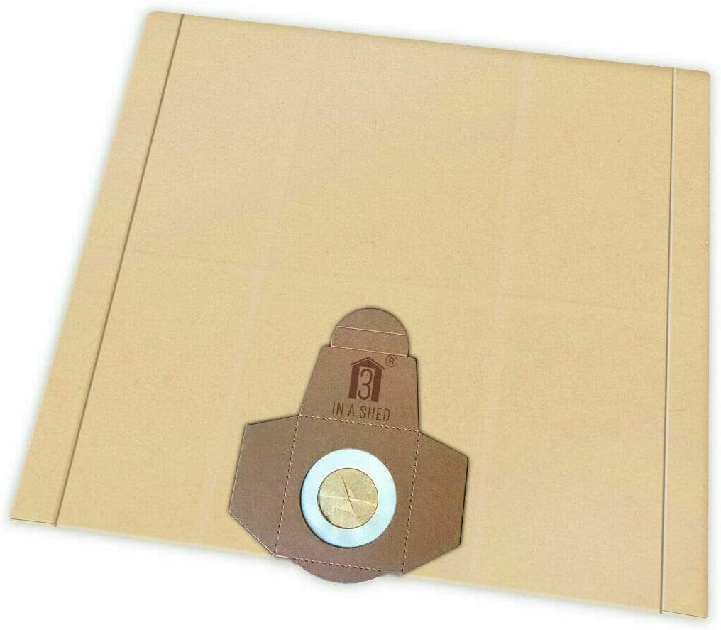 10 X Dust Bags For Titan Ttb350vac 1300w 16ltr Wet & Dry Vacuum Cleaner