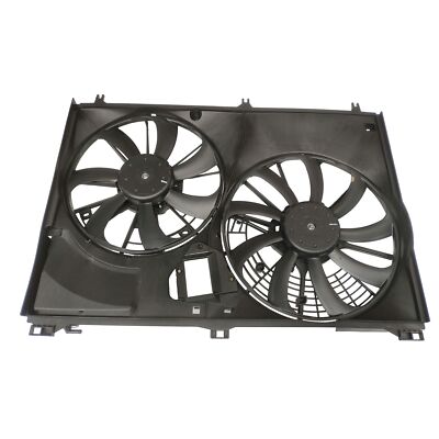 Dual Radiator and Condenser Fan Assembly 2014-2019 For Toyota Highlander V6 3.5L