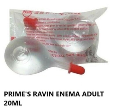 Prime Enema Pump 50 Pieces, Pump For Instant Constipation Relief