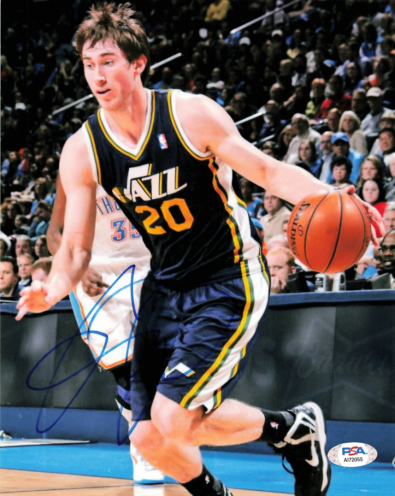 Gordon Hayward signed 8x10 photo PSA/DNA Jazz Autographed Celtics 