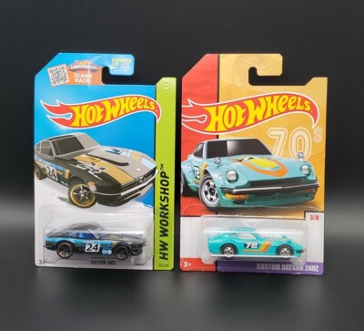 2015 Hot Wheels #243 HW Workshop-Then and Now DATSUN 240Z, 3/8 70s