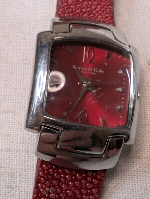 Kenneth Cole New York KC2235 Genuine Stingray Quartz Women's Watch New  Battery