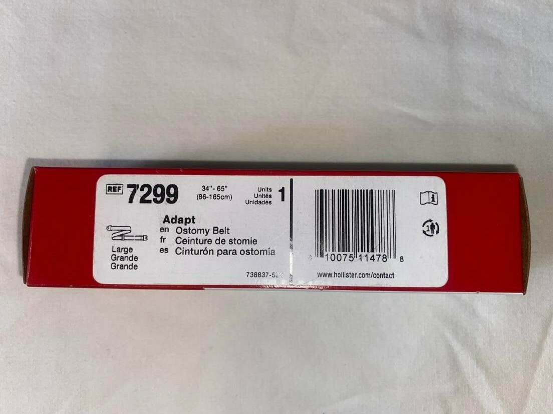 Hollister Adapt 7299 Ostomy Belt 3465" (86165cm) *NEW* Qty 1 eBay