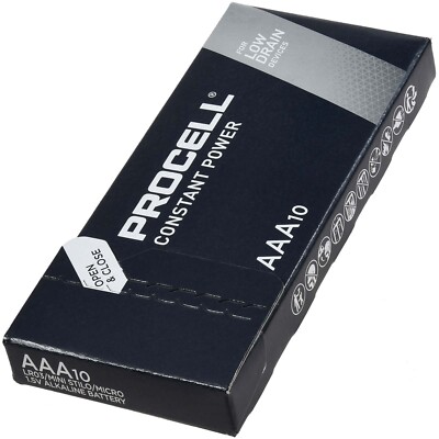 Procell Constant Batterie LR03 Micro AAA Alkaline 1,5V 10er Pack 1,5V  Alkaline 