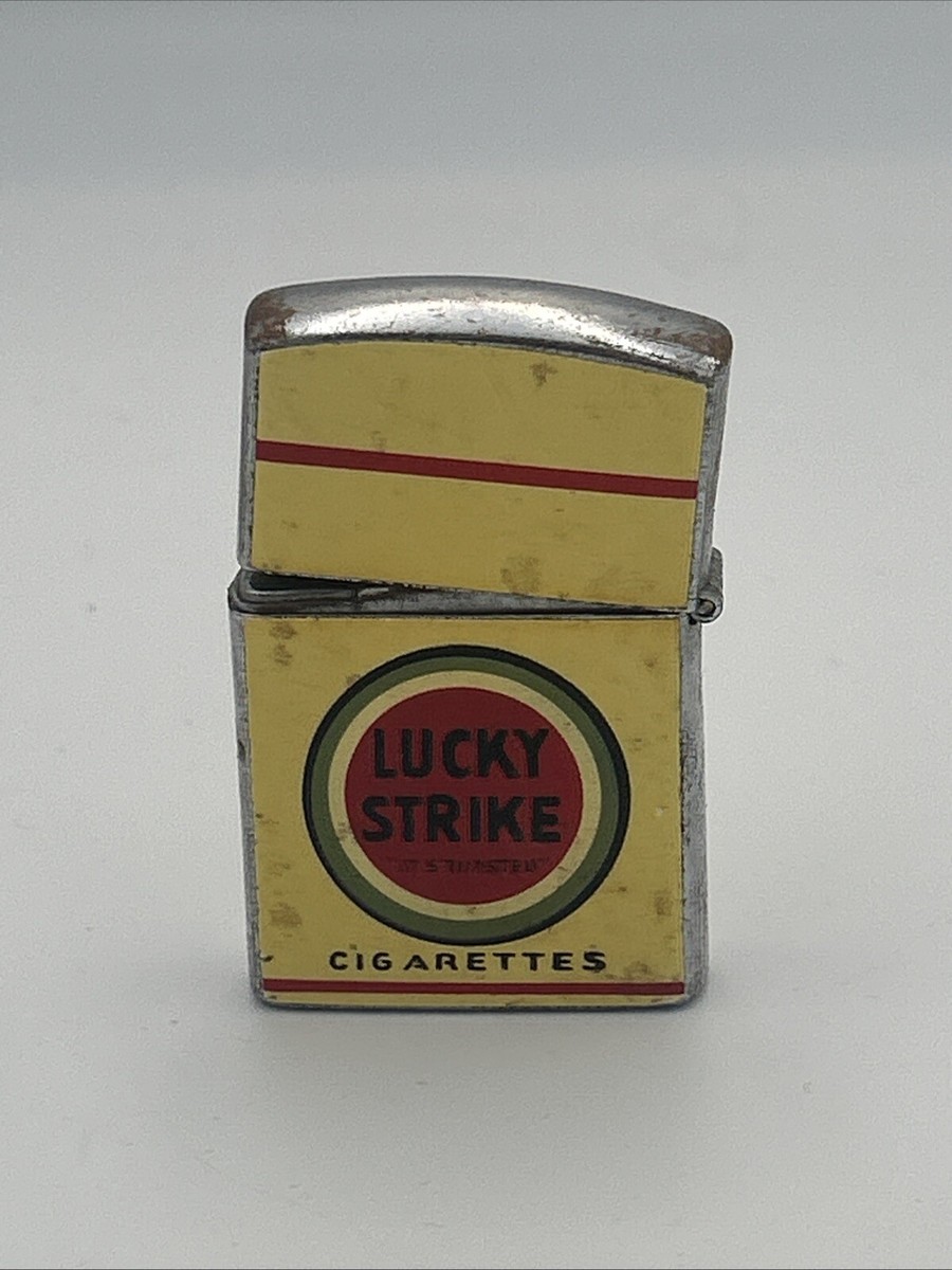 Lucky Strike Cigarettes “It's Toasted” Zippo Lighter Zephyr RARE