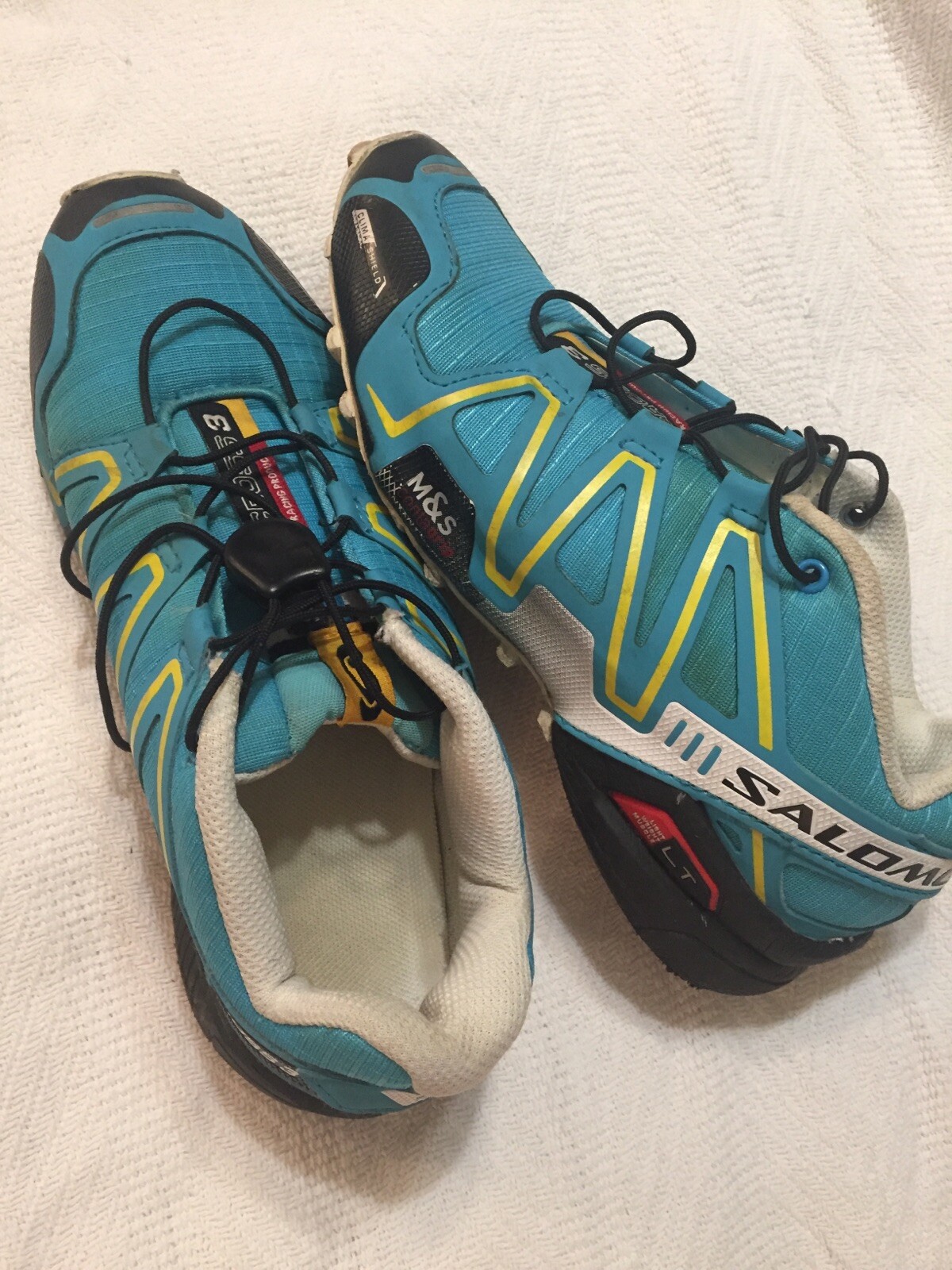 Salomon Speedcross 3 scarpe da corsa donna taglia 6 5 blu verde acqua