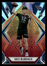 2020 Donruss #298 Cole McDonald Rookie Tennessee Titans