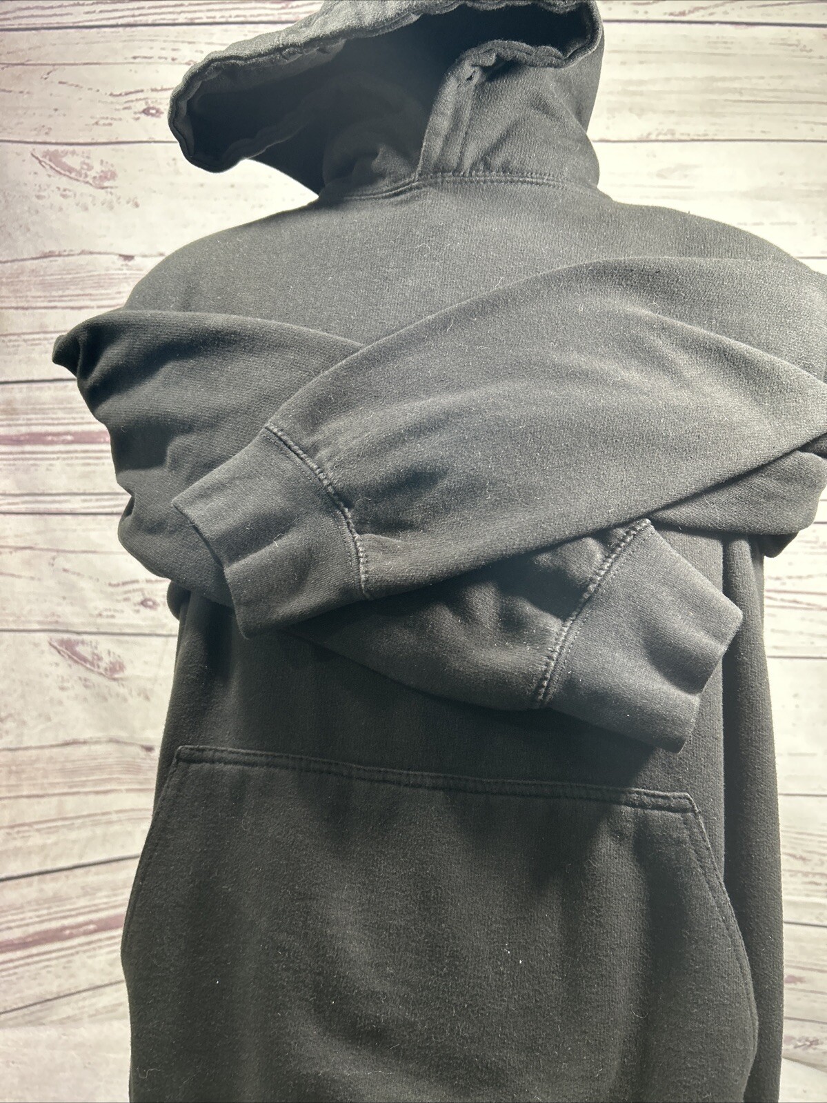 FILA Felpa nera con cappuccio uomo Death Row Records taglia XL