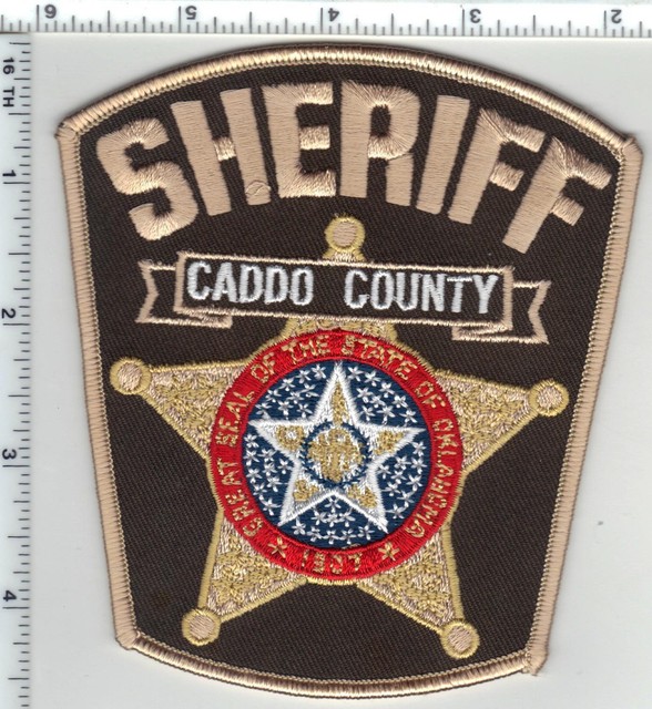 Caddo County Sheriff (Oklahoma) Shoulder Patch from the 1980's eBay