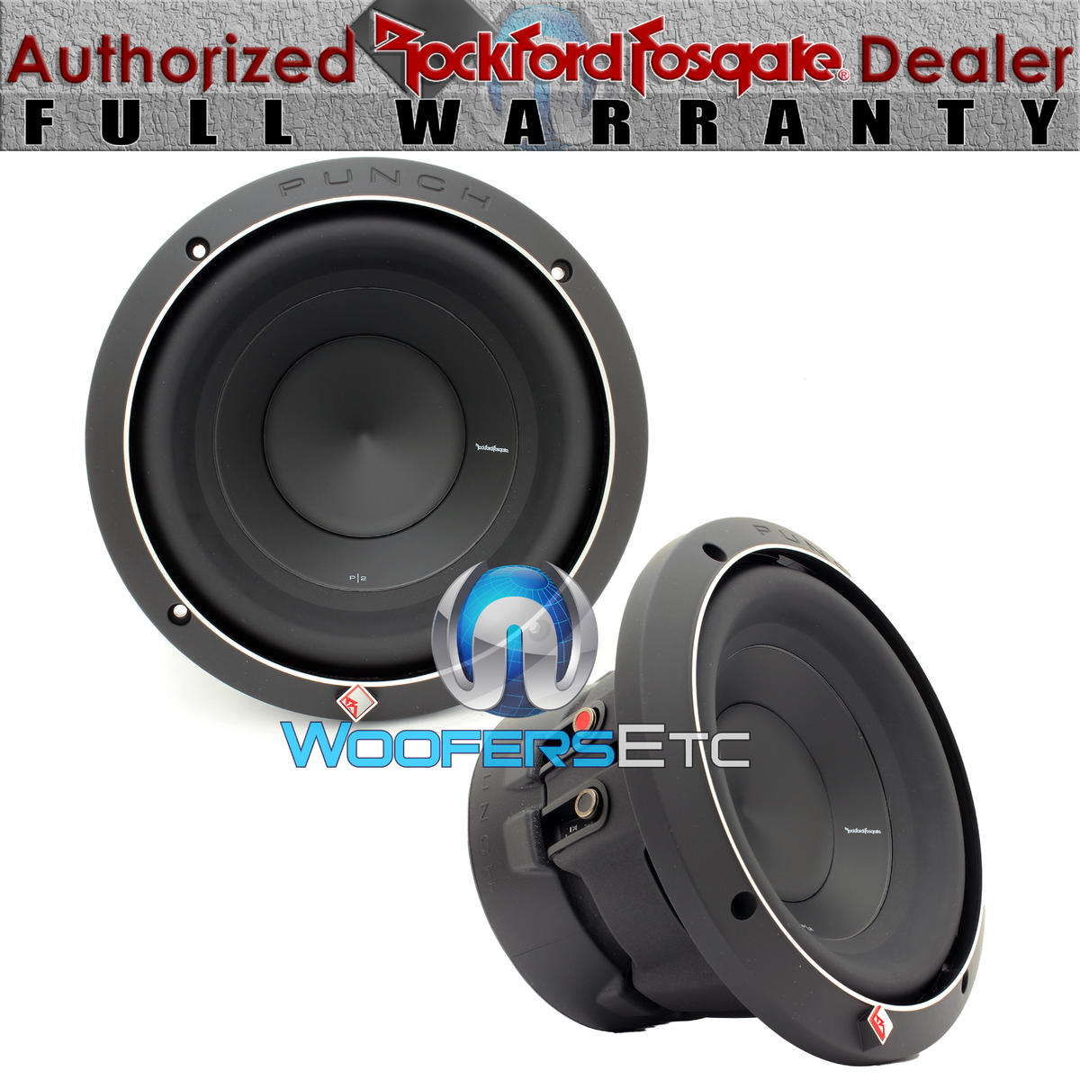 ROCKFORD FOSGATE P2D4-8 SUBS 8