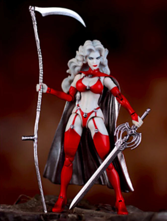 Exec. Rep. 1/12 LADY DEATH SOLD OUT SCARLET VARIANT LTD ED /SALE +
